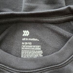 All in Motion Black Fleece Thermal Set